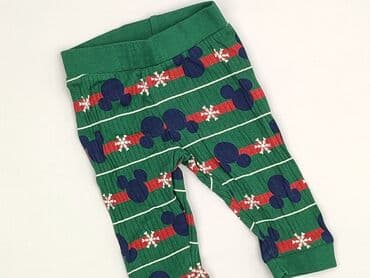 spodnie czarne woskowane: Legginsy, Disney, 3-6 miesięcy, stan - Idealny — 1