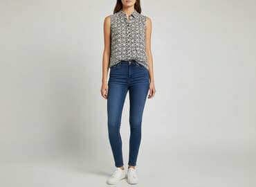 reserved czarne bluzki: Reserved, Women's blouse, size L — 6