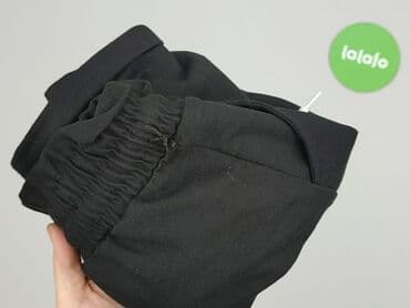 krótkie czarne spodenki materiałowe: Angel, Szorty damskie, rozmiar S — 5