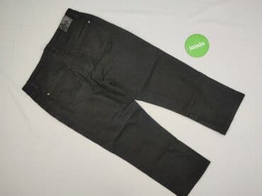 czarne szerokie jeansy: Jeansy damskie, rozmiar L — 3