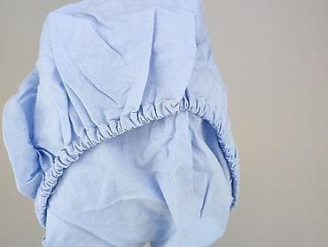 ozdoby do domu: Prześcieradło 120 x 60, kolor - Błękitny, stan - Idealny — 4