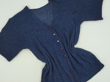 sweter z dekoltem v: Kardigan damski, rozmiar S — 1