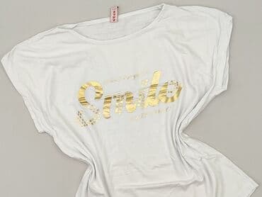 t shirty złoty nadruk: Ara, T-shirt damski, rozmiar S — 2