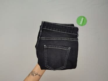 czarne krótkie spodenki sinsay: Sinsay, Jeansy damskie, rozmiar S — 5