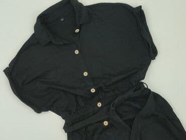 czarne eleganckie t shirty: Sukienka damska, rozmiar S — 1