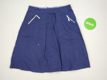 niebieska spódnice plisowane: Spódnica damska, XS — 2