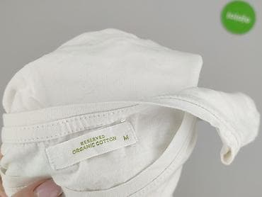 białe t shirty oversize: T-shirt damski, rozmiar M — 5