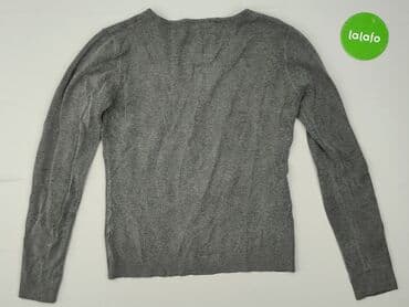 sweter z dekoltem v: Kardigan damski, rozmiar S — 3