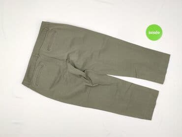 woskowane legginsy z wysokim stanem zara: Material trousers for women, size S (EU 36) — 3