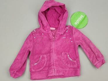 pajacyk z weluru: Bluza, Cherokee, 9-12 miesięcy, stan - Idealny — 2