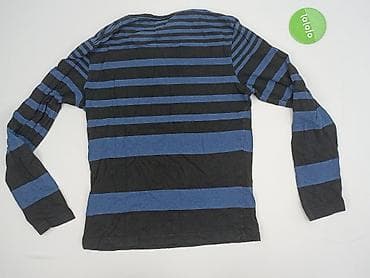 bluza niebieska pull and bear: Blue, Bluzka dla mężczyzn, rozmiar M — 3