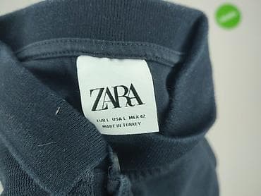 massimo: Zara, Koszulka polo dla mężczyzn, rozmiar L — 4