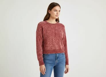 kurtki zimowe damskie wyprzedaż sinsay: Sinsay, Sweter damski, rozmiar S — 6