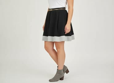 mini spódniczka czarne: Spódnica damska, rozmiar XL — 6