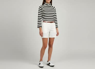 biale buty skarpetkowe: Golf damski, rozmiar S — 5