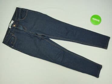 spodnie skinny z wysokim stanem: Skiny, Jeansy damskie, M — 2