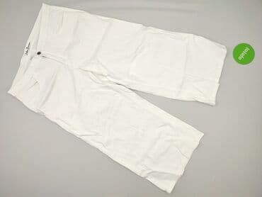 jeansy plus size wysoki stan: John Baner, Spodnie 3/4 damskie, rozmiar XL — 2