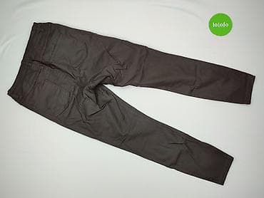 miego spodnie: Spodnie materiałowe damskie, rozmiar L — 3