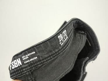 baggy grey jeans: FSBN, Jeansy damskie, rozmiar S — 4
