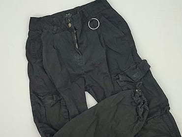Bershka, Spodnie cargo damskie, rozmiar S