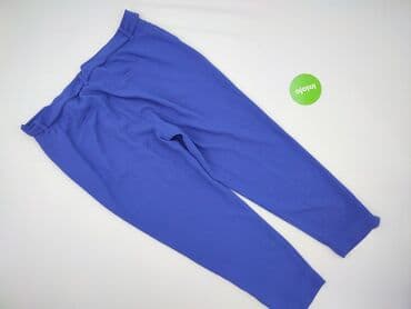 Women: Material trousers for women, XL — 3