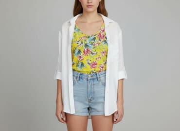 bluzka hawajska damska: Top damski, rozmiar M — 5