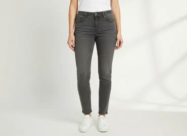 jeansy plus size wysoki stan: Esprit, Jeansy damskie, rozmiar L — 8