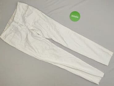 spodnie jeans drill: Spodnie materiałowe damskie, rozmiar XL — 2