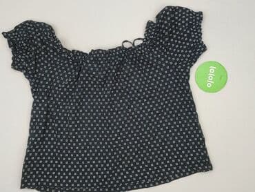 modne bluzki z bufiastymi rękawami: H&M, Bluzka damska, M — 3