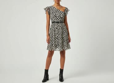 sukienki na 18 rozkloszowane: Wybierz, Sukienka damska, rozmiar L — 7