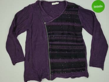 sweter z cekinami: Kardigan damski, rozmiar XL — 2