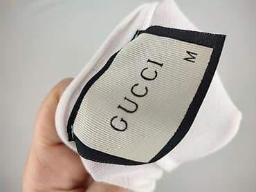 bluzki brokatowe: Used, T-shirt damski, rozmiar M — 4