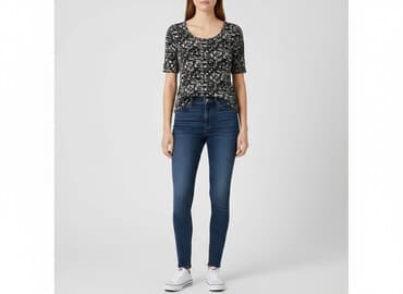 gina tricot jeansy: Gina Tricot, T-shirt damski, rozmiar L — 6