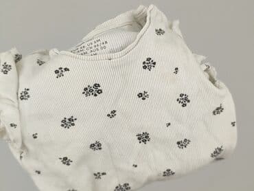 pluszowa kurtka z kapturem: Body, H&M, 3-6 months, 
condition - Good — 5