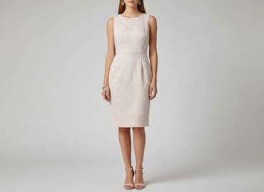 sukienka bez dekoltu na wesele: Sukienka damska, rozmiar L — 1