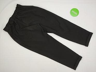 spodnie plus size wysoki stan: Spodnie materiałowe damskie, rozmiar S — 3