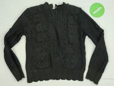 srebrne dodatki do sukienki: Bluzka damska, M — 3