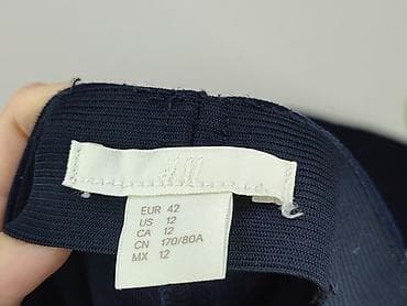 87 x 51: H&M, Spodnie materiałowe damskie, rozmiar XL — 4