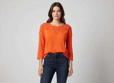 bluzki damskie pomarańczowa: Madeleine, Bluzka damska, rozmiar M — 6