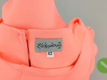 srebrna sukienka na wesele: Sukienka damska, rozmiar XL — 4