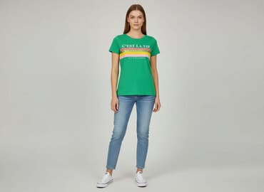 only t shirty: ONLY, T-shirt damski, rozmiar XS — 6