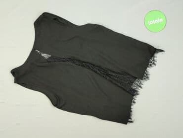 czarne t shirty i marynarka: Shein, Top damski, rozmiar M — 4