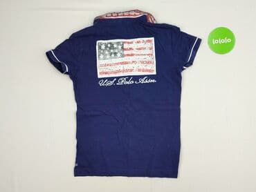 t shirty z flagą usa: Us Polo Assn, Women`s polo shirt, size M — 3