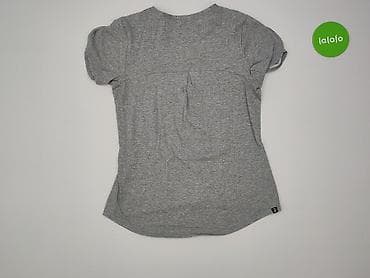 bluzka dekolt w serce: T-shirt damski, rozmiar M — 3