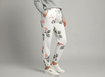 biale spodnie dresowe mohito: Спортивні штани жіночі, розмір S — 1