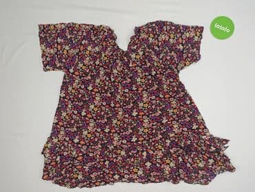 bluzka z kwiatem 3d h: Women's blouse, size L (EU 40) — 3