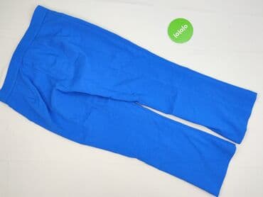 srebrne legginsy: Zara, Spodnie materiałowe damskie, L — 3