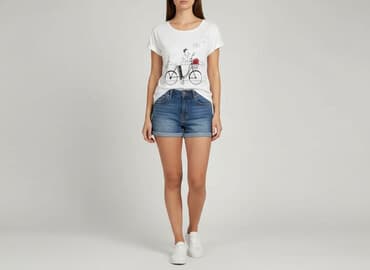 t shirty i kolarki: QUIOSQUE, T-shirt damski, rozmiar S — 7
