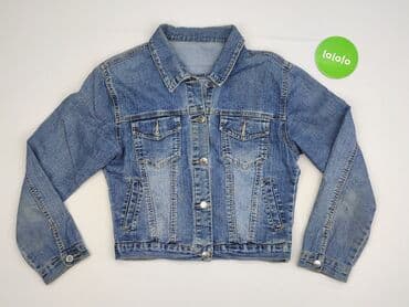 jeans y2k: Kurtka jeansowa damska, rozmiar L — 2