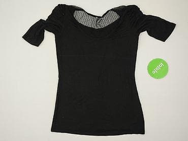 czarny tshirt: Bluzka damska, rozmiar S — 2